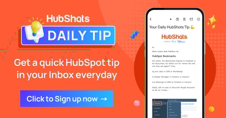 HubShots Daily Tip Sign Up Page Featured Image