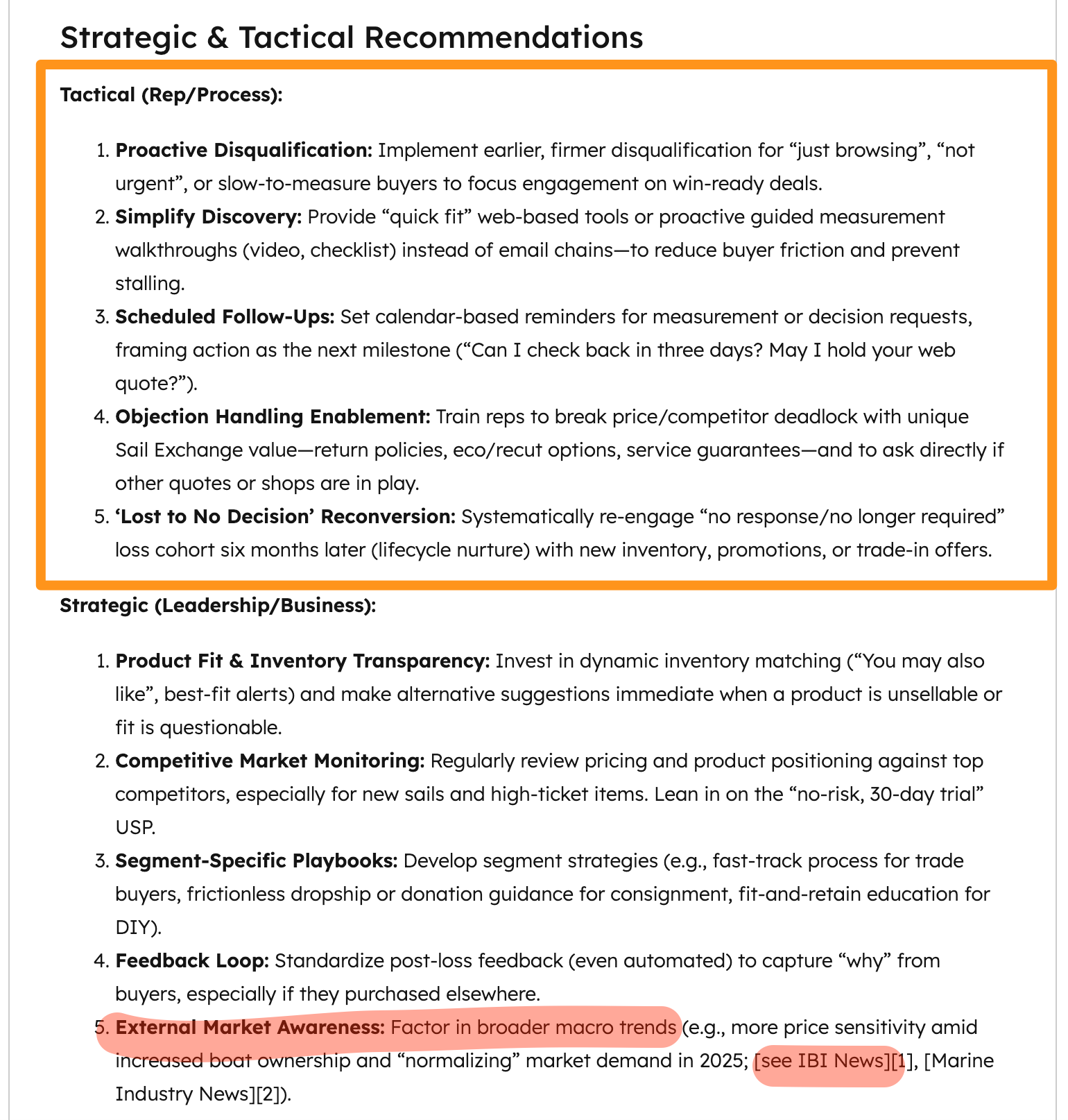HubShots HubSpot Agent Deal Lost Report Strategic Tractical Advice