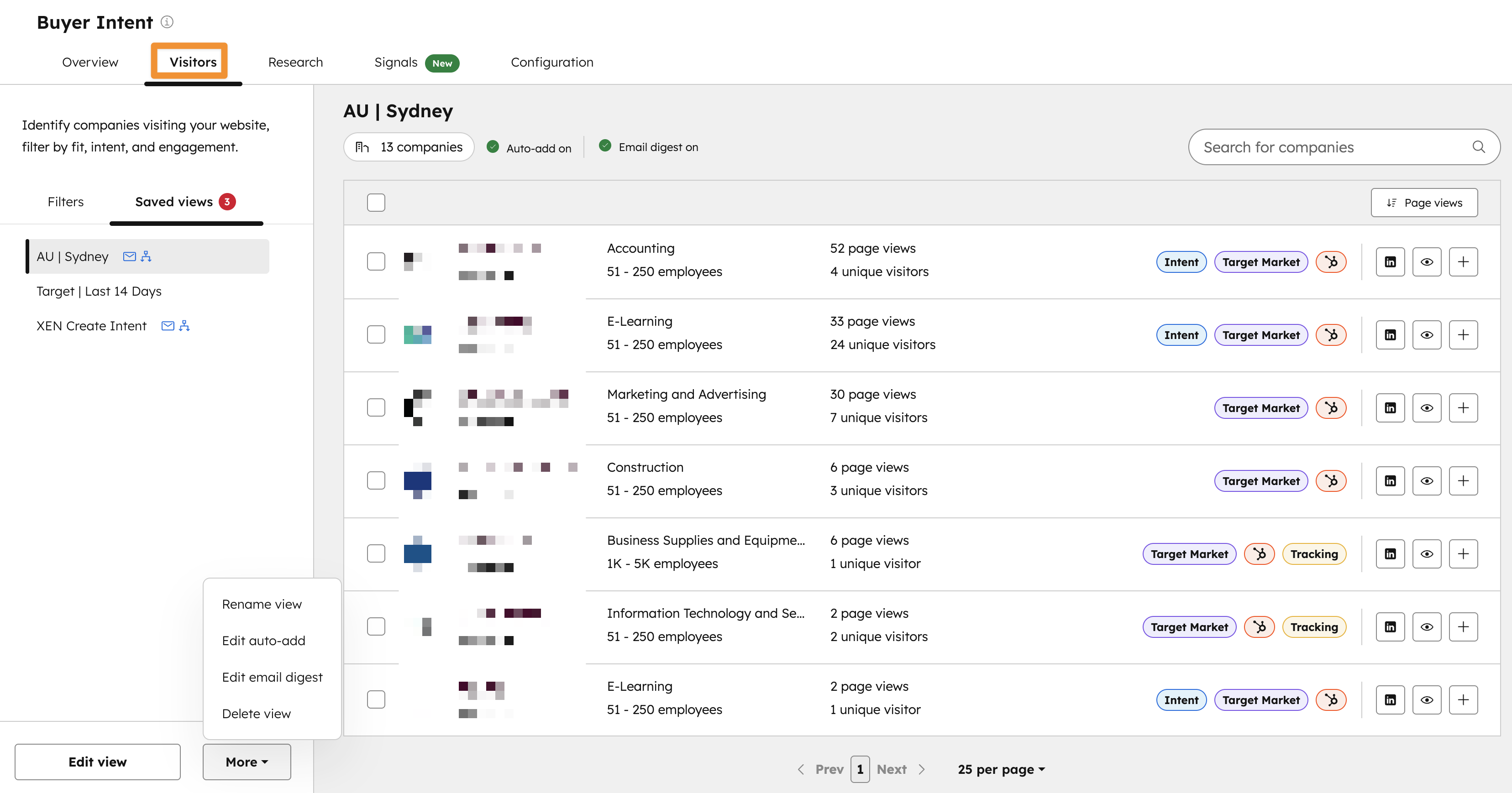 HubSpot Buyer Intent 1