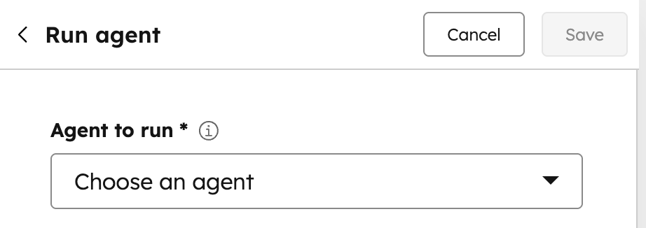HubSpot workflow agent 1