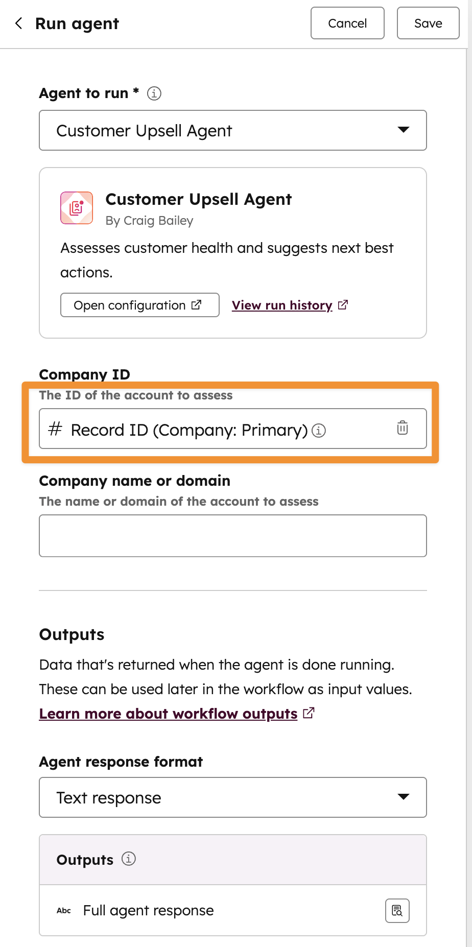 HubSpot workflow agent 6