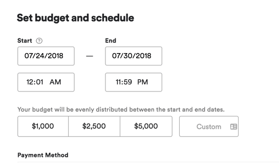 Ad Studio Budget & Schedule