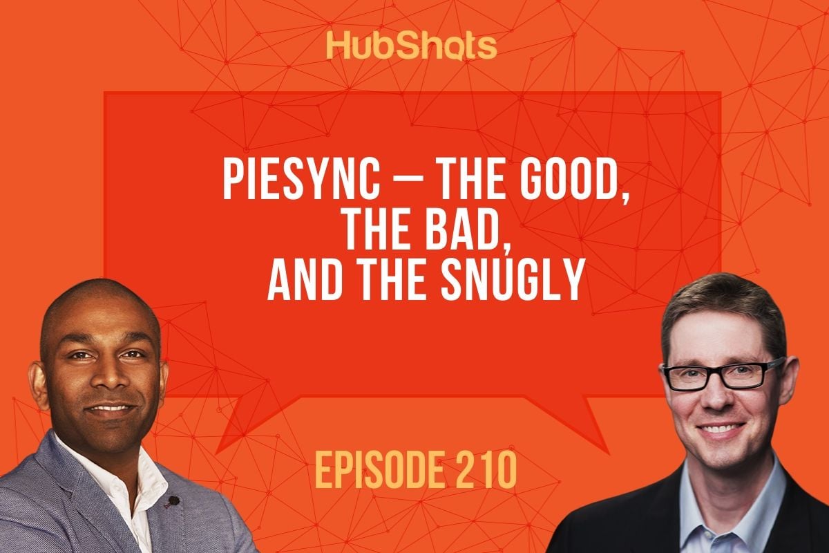 Episode 210 PieSync - the good, the bad, and the snugly
