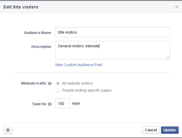 Facebook WCA 