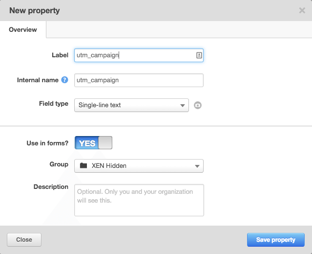 Adding HubSpot contact properties