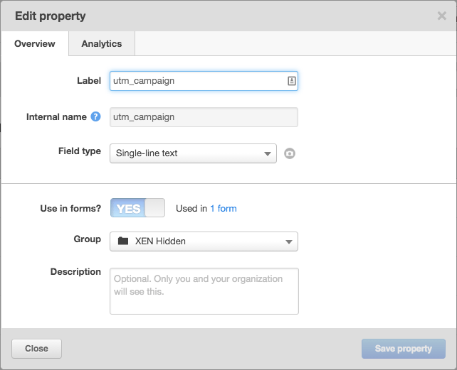 Edit HubSpot contact custom properties