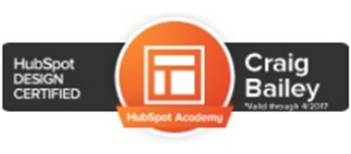 HubSpot Design Certified - Craig Bailey