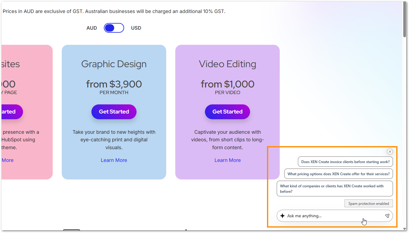 Contextual response logic - Customer Agent