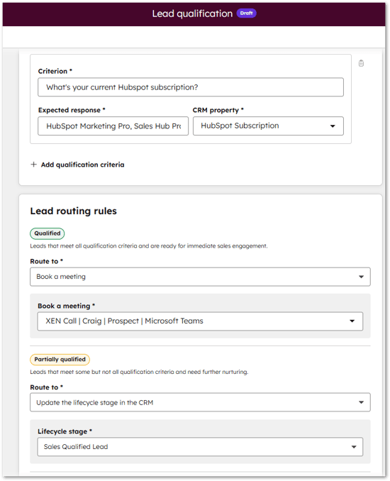 Customer Agent - Lead Qualification