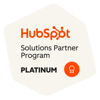 HubSpot Platinum Solutions Partner Badge