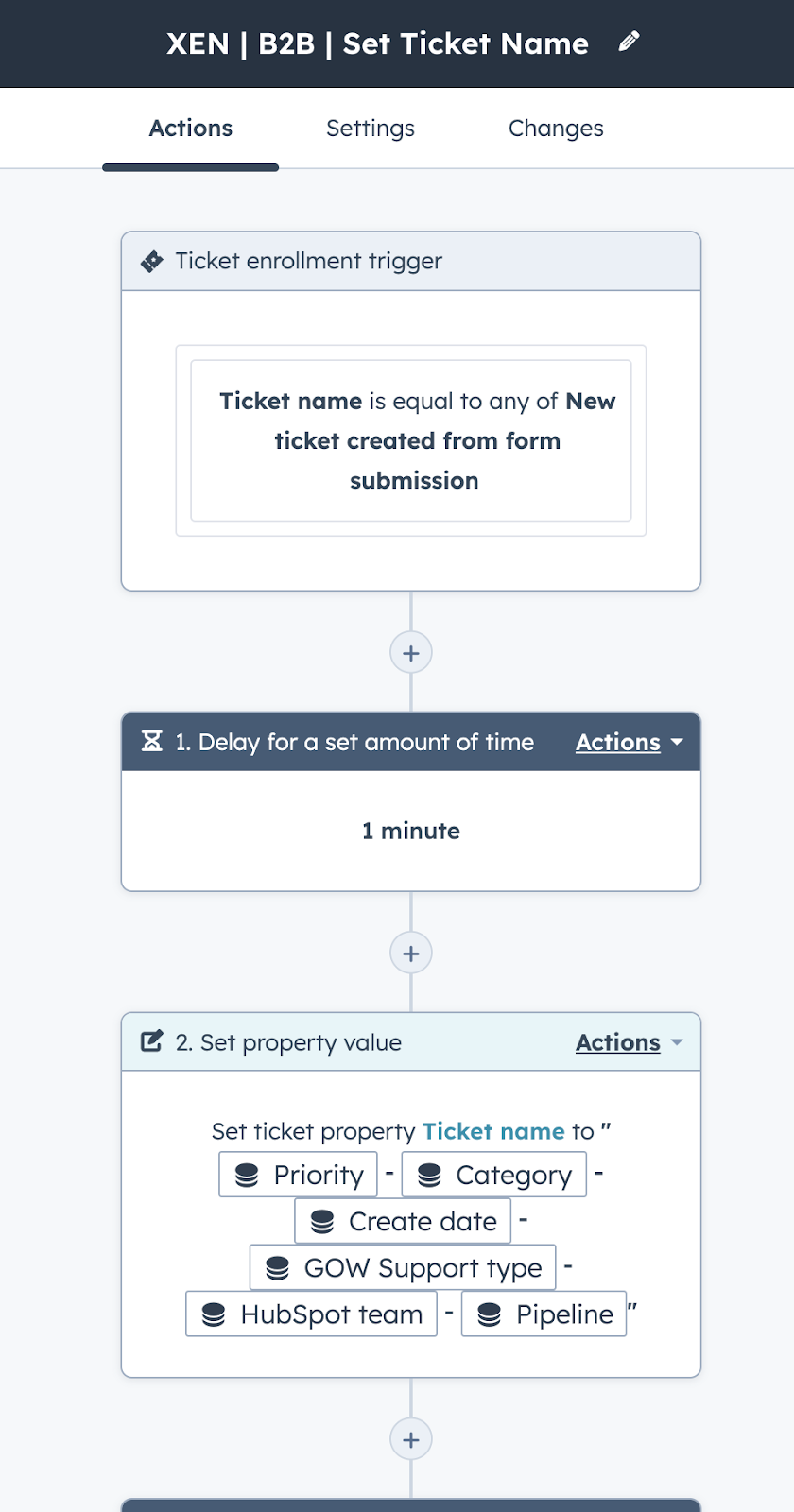 renaming ticket name