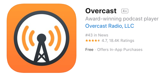 Overcast on the App Store