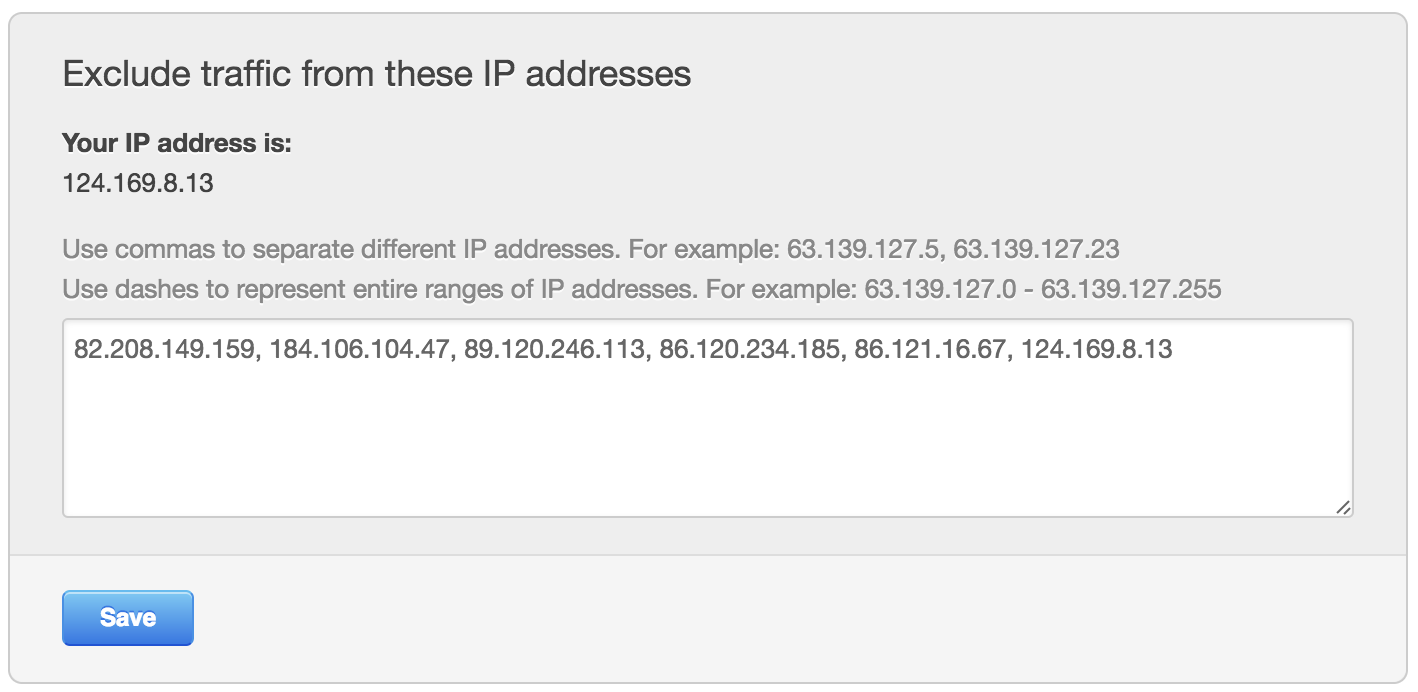 hubspot exclude ip