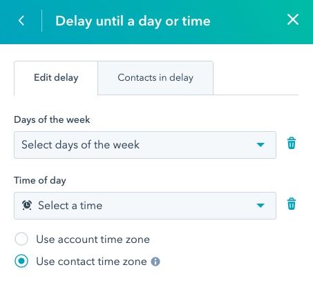 hubspot workflow action delays 3