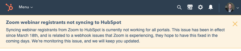 hubspot zoom integration