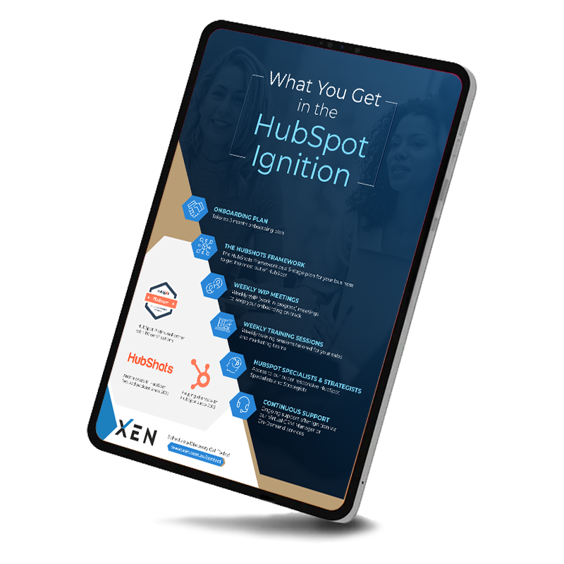 What You Get in HubSpot Ignition brochure
