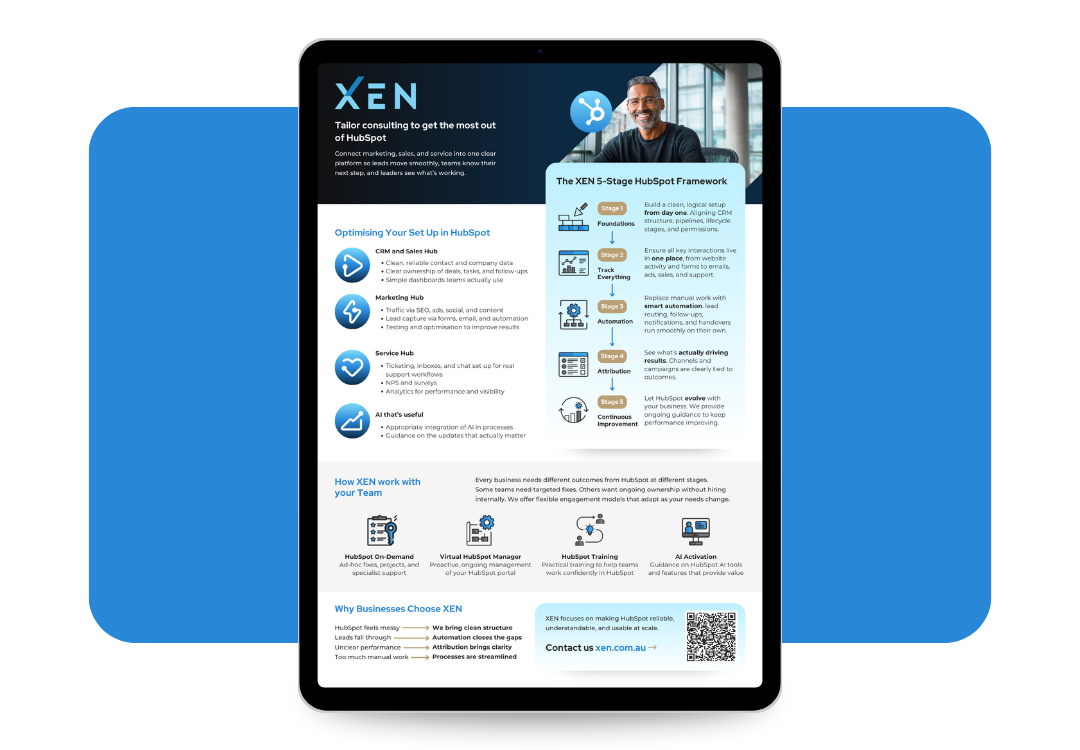 XEN B2B Capability Brochure
