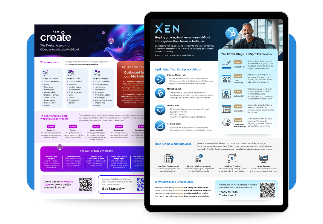 XEN B2B Capability Brochure