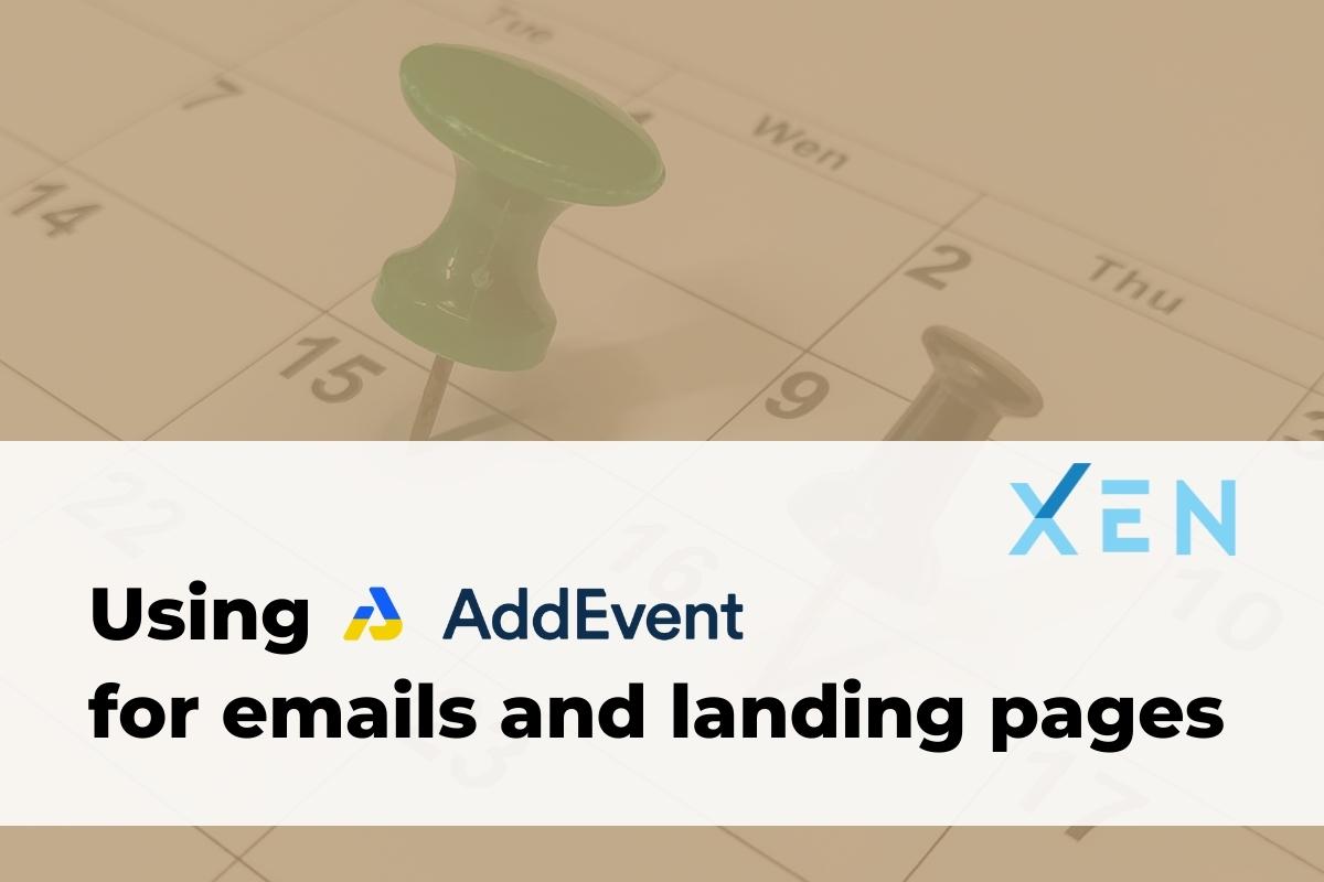 Using AddEvent in HubSpot emails and landing pages